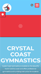 Mobile Screenshot of crystalcoastgymnastics.com